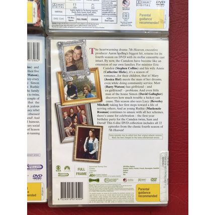 7th Heaven tv series season 1,2,3,4 dvd