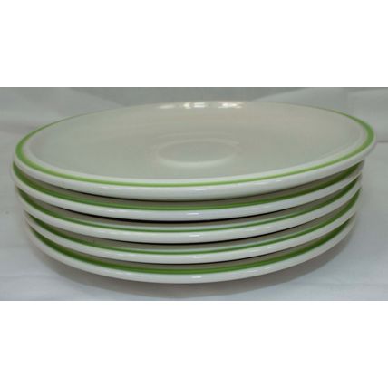 Mint Rare 1970s Mikasa Everfresh C8400 5 Coffee Cup Saucer Plate Set