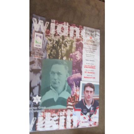 2000 Rugby Football League Programme - Widnes Vikings v Leigh Centurions