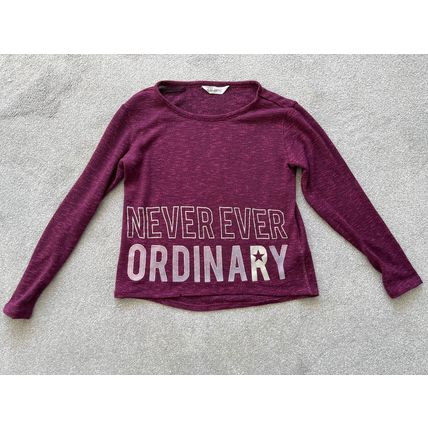 H&M NEVER EVER ORDINARY GIRLS TOP (AGE 8-10)