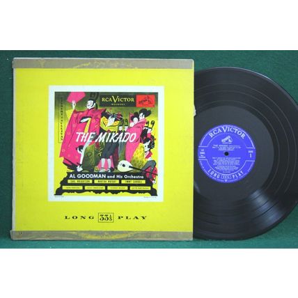 Al Goodman - Gilbert & Sullivan: The Mikado - LK 1001 - VG