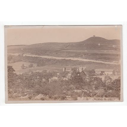 Knowle House & Pike Rivington Postcard RP Lancashire Publisher R Close Horwich