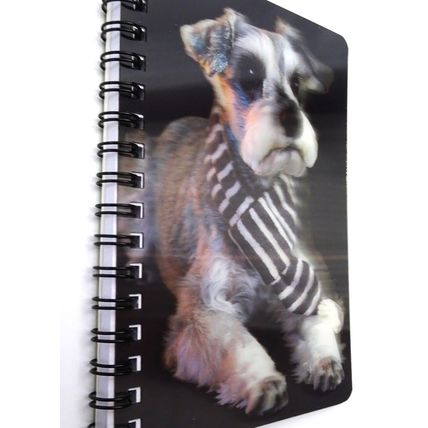 Schnauzer3D Notebook 363 great gift for a Schnauzer lover
