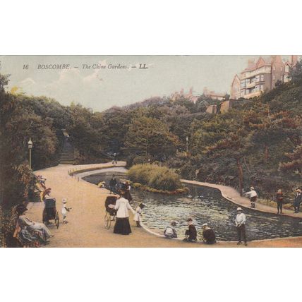 E556 BOSCOMBE - THE CHINE GARDENS . LL