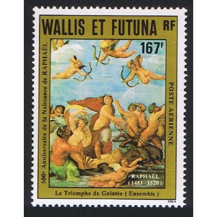 Wallis and Futuna 500th Birth Anniversary of Raphael 1983 MNH SG#434 Sc#C126