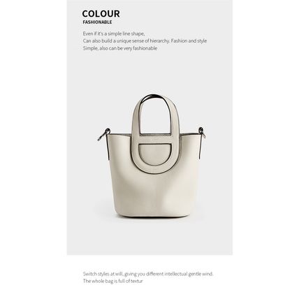 Genuine Leather Women Handbags Tote Purse Shoulder Bag White
