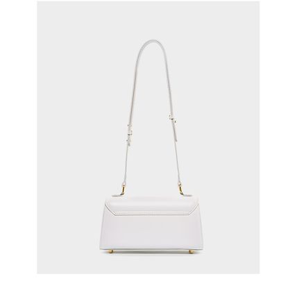 Women Fashion Genuine Leather Handbags Tote Bag Shoulder Bag White