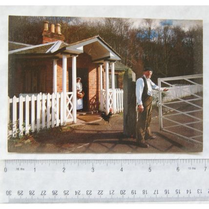 postcard Shelton Toll House & Telford Rd, Blists Hill, Ironbridge Gorge Museum