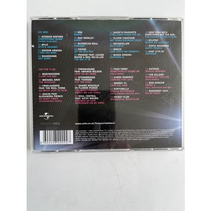 THE WEEKEND - THE BAR / THE CLUB (UK VARIOUS ARTISTS DOUBLE CD, 2005)