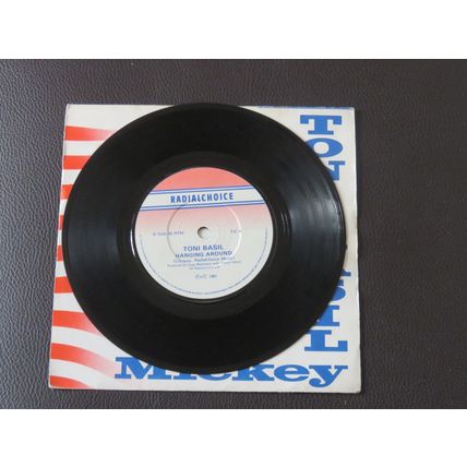 4 X 7 INCH VINYL SINGLES. TONI BASIL, BE BOP DELUXE, TOTO, BONNIE TYLER