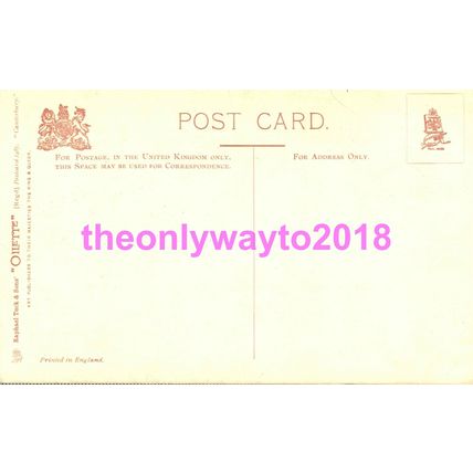 Canterbury Cathedral, Tuck Oilette Postcard 1900/10s?
