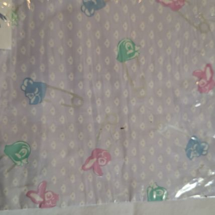 Vintage Lot 3 New American Greetings BABY Shower WRAPPING PAPER Gift Wrap