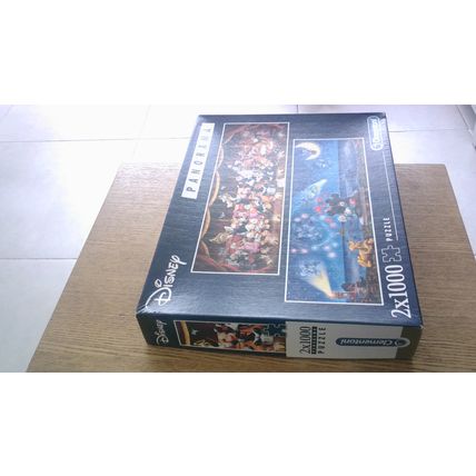 DISNEY Panorama Jigsaw Puzzles (2 x 1000 Pieces) Clementoni