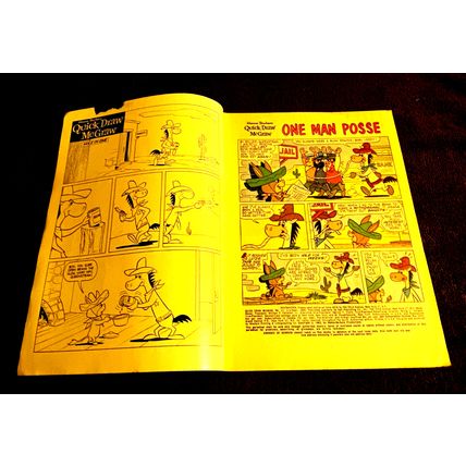 Silver Age Comic Dell # 11 Quick Draw McGraw 3.5 VG- Condition 1962