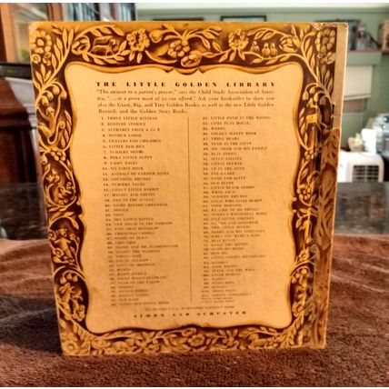 Old Vintage Original Little Golden Book Toys (H) 8th Edition 1945