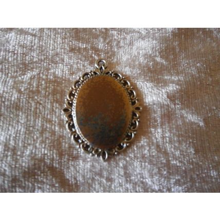 Handmade Browns/Blue Enamel Pendant