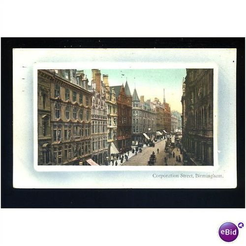 Warwickshire BIRMINGHAM Corporation Street Postcard by Dennis (3009)
