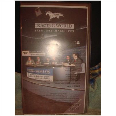 3 VHS (PAL Format) - RACING WORLD: Jan/Feb-March/April-May 1991 Vol 19, 20 & 21