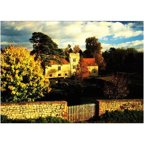 Colour Postcard - View from the South West of Ightham Mote, Kent