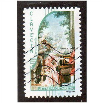 FRA 2010 (56c)' MUSIC -CLAVECIN' FINE USED (EBID21382)