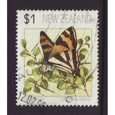 New Zealand 1991 SG 1635 Used - Butterflies (D-736)