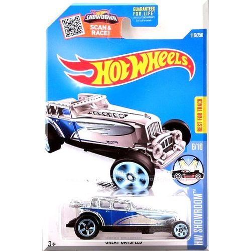 Hot Wheels - Great Gatspeed: HW Showroom #6/10 - #116/250 (2016) *ZAMAC Edition*