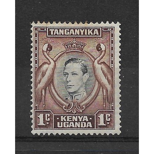 KUT.SG131 1c South Africa Crowned Cranes.Variety Unchecked.Mounted Mint.Aug19