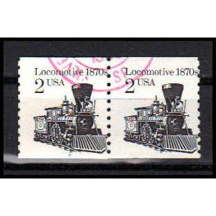 Used 2226av 2c Locomotive Average Shiny Gum PNC 2/3 PA0888