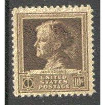 878 10c Jane Addams Fine MNH GA0373