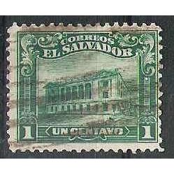 El Salvador ( Salvador ) N° 385 YVERT OBLITERE ( USED )