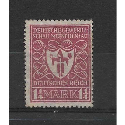 Germany.SG198 1 3/4m Arms of Munich (Red).Mounted Mint.Nov21