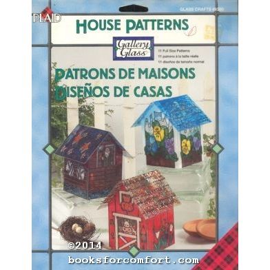 House Patterns Glass Crafts #9380