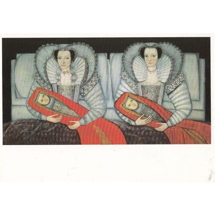 The Cholmondery Ladies Tate Gallery Painting Postcard