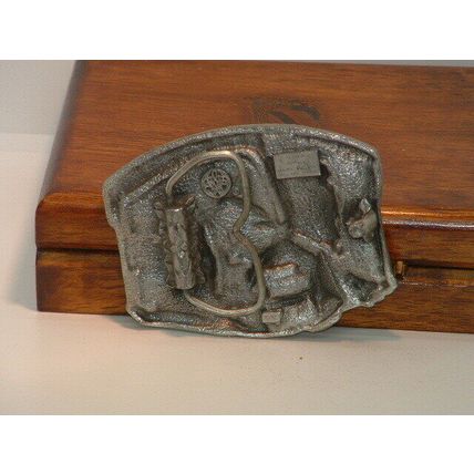 Vintage 1984 Montana Siskyou K-23 Belt Buckle