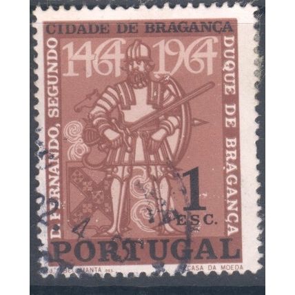 Portugal 1965 - 1esc multi - The 500th Anniversary of Gil Vicente - used