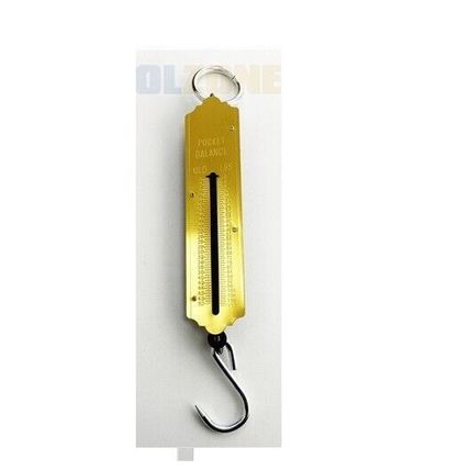 Pocket Balance Scales 50Kg Metric Imperial Increments 2Kg 4Lb Fishing Farm Home
