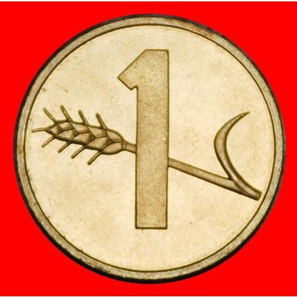 Ⰶ WHEAT (1948-2006): SWITZERLAND ★ 1 RAPPEN 1975! DIES II+C★LOW START★NO RESERVE