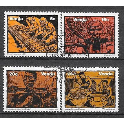 Venda N° 50/53 YVERT OBLITERE ( USED )