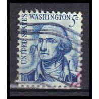 Used 1283B 5c George Washington Very Fine KA6050