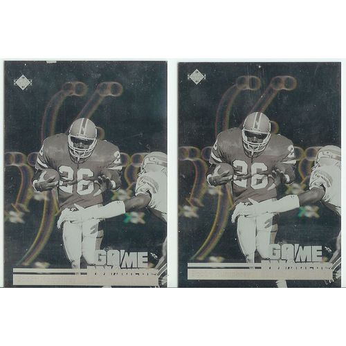 2x 1991 UD Game Breakers Bobby Humphrey #GB3