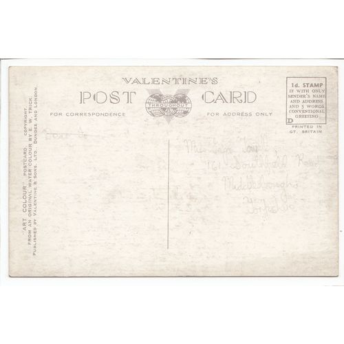 Ellen's Isle and Ben Venue E W Trick Art Postcard A1178