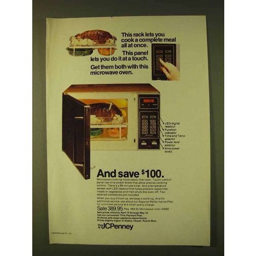 1979 JCPenney Microwave Oven #5890 Ad - This Rack