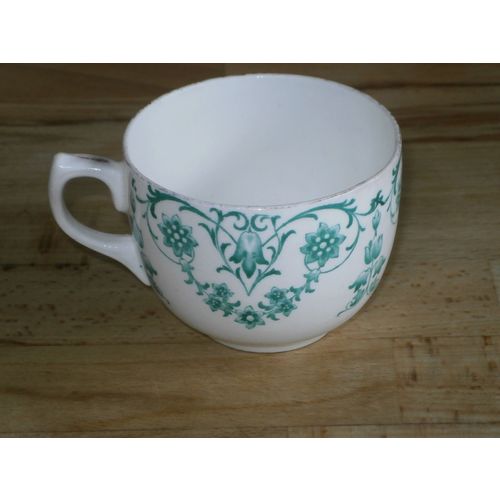 Antique Robinson & Son Foley China Green & White Tea Cup