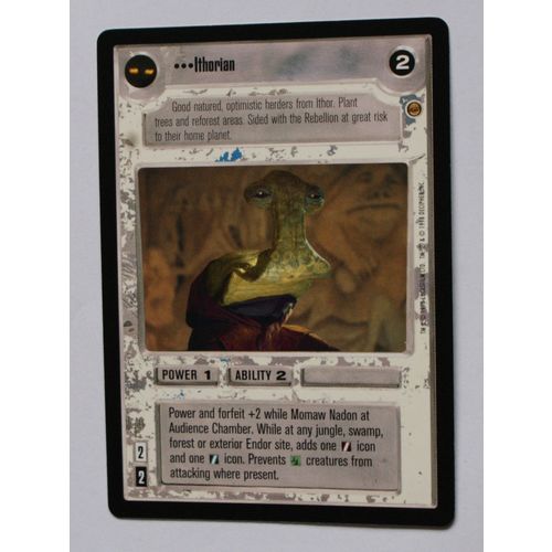 Star Wars CCG: Jabba's Palace Limited # Ithorian (A) 1998 light decipher