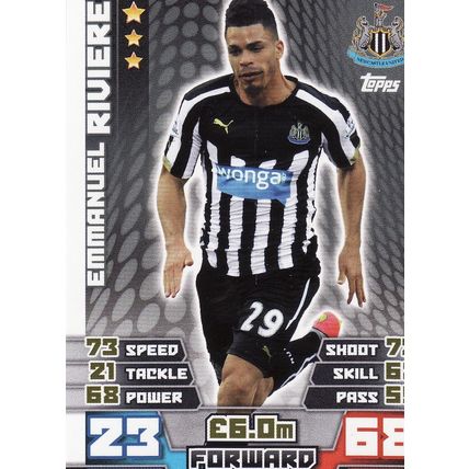 Match Attax 2014/2015 216 Emmanuel Riviere Newcastle United