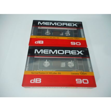 Lot of 7 Mixed Audio Cassette Recording Tapes NOS Zenith, Sony, Memorex