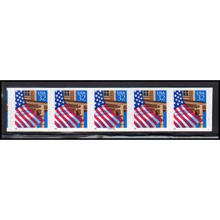 2915Av 32c U.S. Flag Over Porch Fine MNH PNC 77777A/5 V/UL PA3595