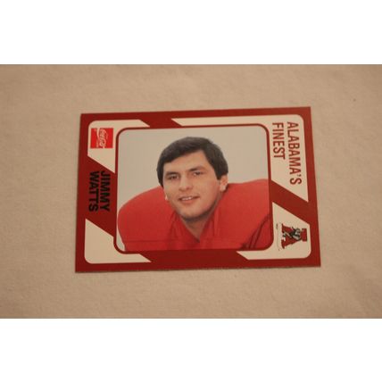 Jimmy Watts 1989 Collegiate Collection Alabama's Finest NO. 557