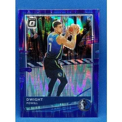 2020-21 Donruss Optic Purple Shock #45 Dwight Powell