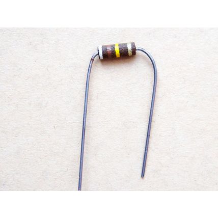 910KΩ ¼ Watt Morganite Carbon Resistors New Old Stock x Seven. 1960’s 70’s